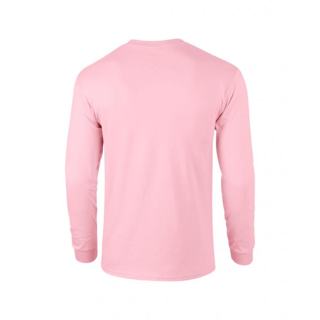 Ultra cotton™ adult long sleeve t-shirt culoare light pink marimea 2xl