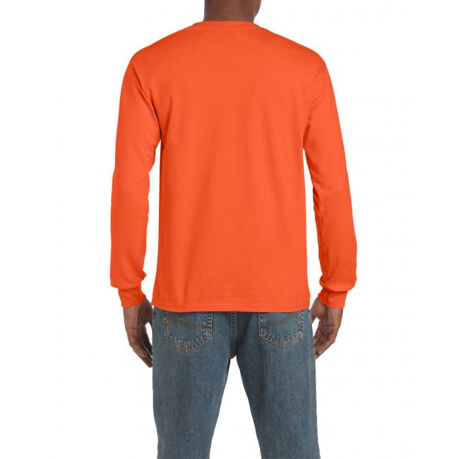 Ultra cotton™ adult long sleeve t-shirt culoare orange marimea 2xl