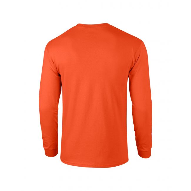 Ultra cotton™ adult long sleeve t-shirt culoare orange marimea m