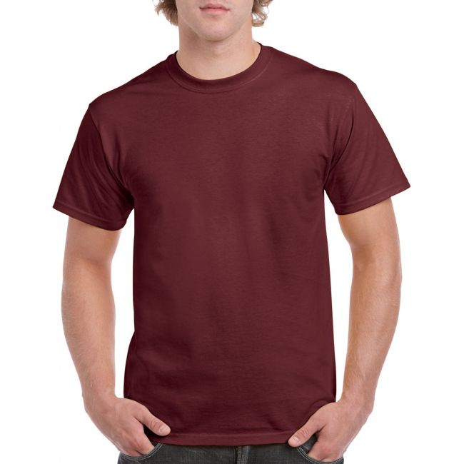 Heavy cotton™ adult t-shirt culoare maroon marimea s