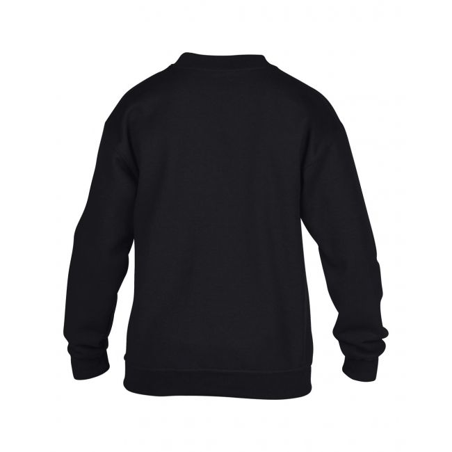 Heavy blend™ youth crewneck sweatshirt culoare black marimea l