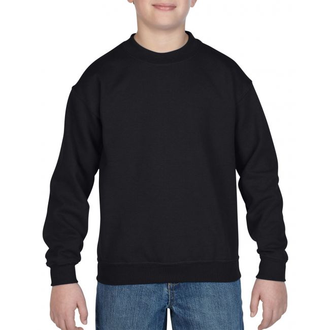 Heavy blend™ youth crewneck sweatshirt culoare black marimea m