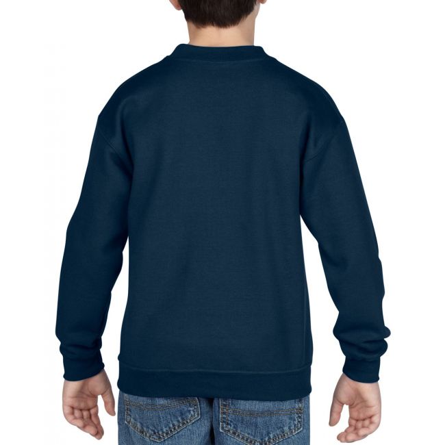 Heavy blend™ youth crewneck sweatshirt culoare navy marimea s