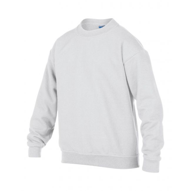 Heavy blend™ youth crewneck sweatshirt culoare white marimea s