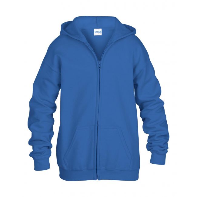 Heavy blend™ youth full zip hooded sweatshirt culoare royal marimea l