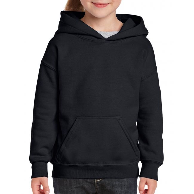 Heavy blend™ youth hooded sweatshirt culoare black marimea xl