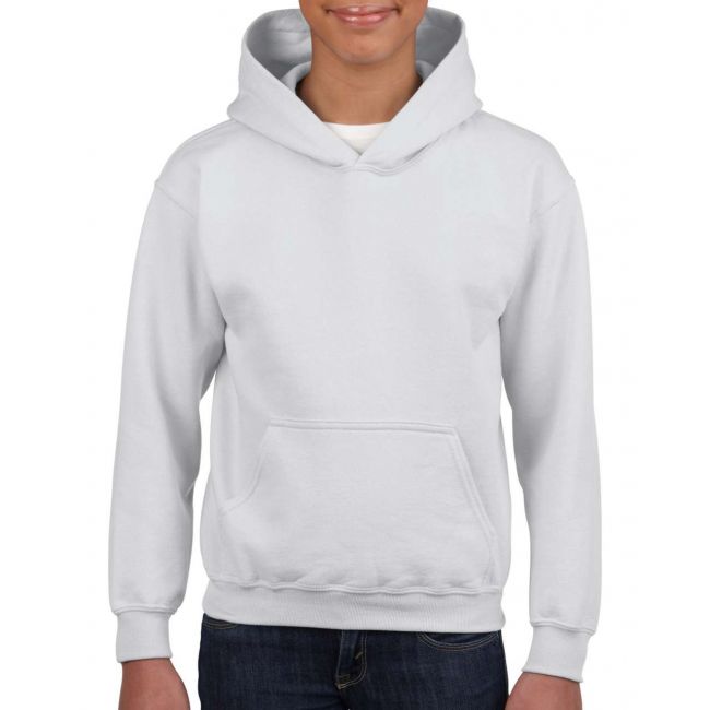 Heavy blend™ youth hooded sweatshirt culoare white marimea l