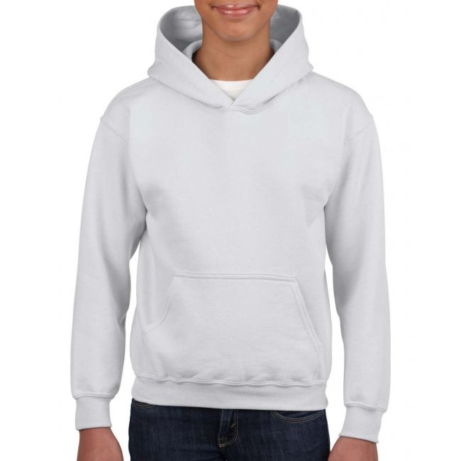 Heavy blend™ youth hooded sweatshirt culoare white marimea s