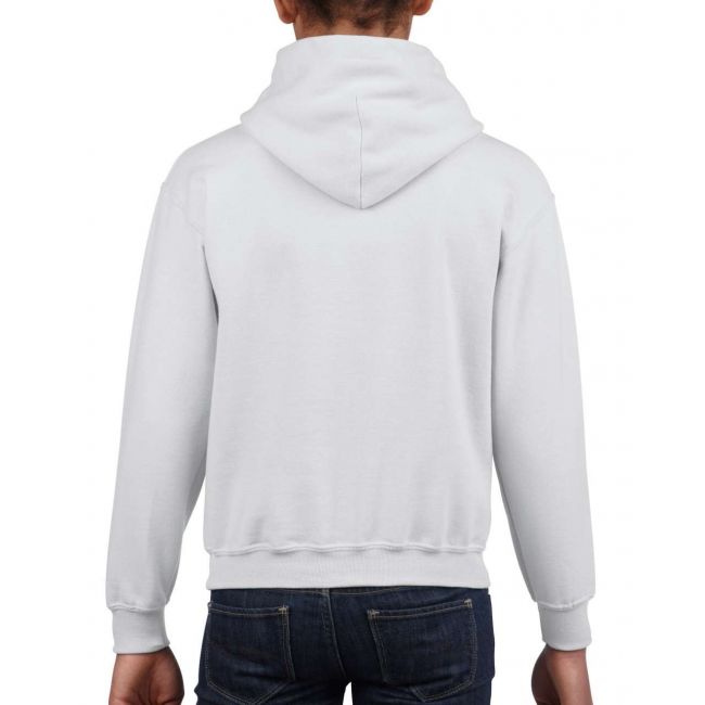 Heavy blend™ youth hooded sweatshirt culoare white marimea s
