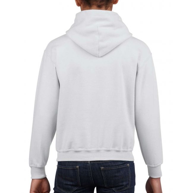 Heavy blend™ youth hooded sweatshirt culoare white marimea xl