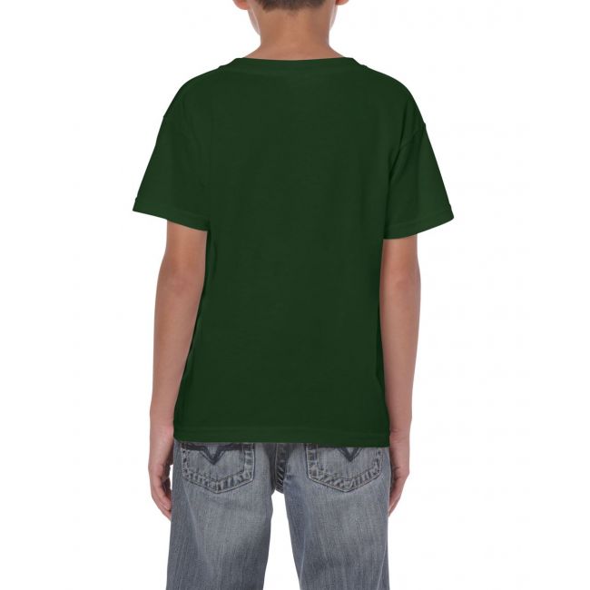 Heavy cotton™ youth t-shirt culoare forest green marimea xs