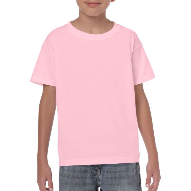 Heavy cotton™ youth t-shirt culoare light pink marimea m