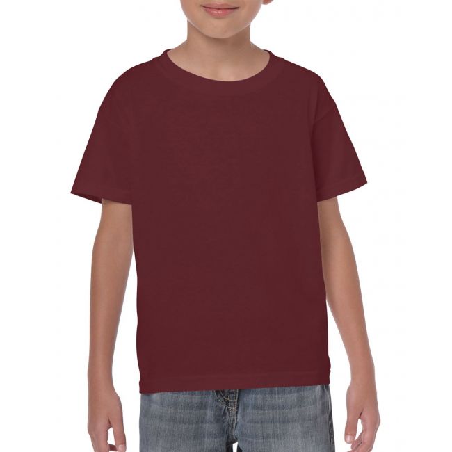 Heavy cotton™ youth t-shirt culoare maroon marimea l