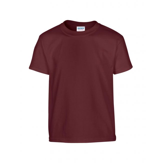 Heavy cotton™ youth t-shirt culoare maroon marimea s