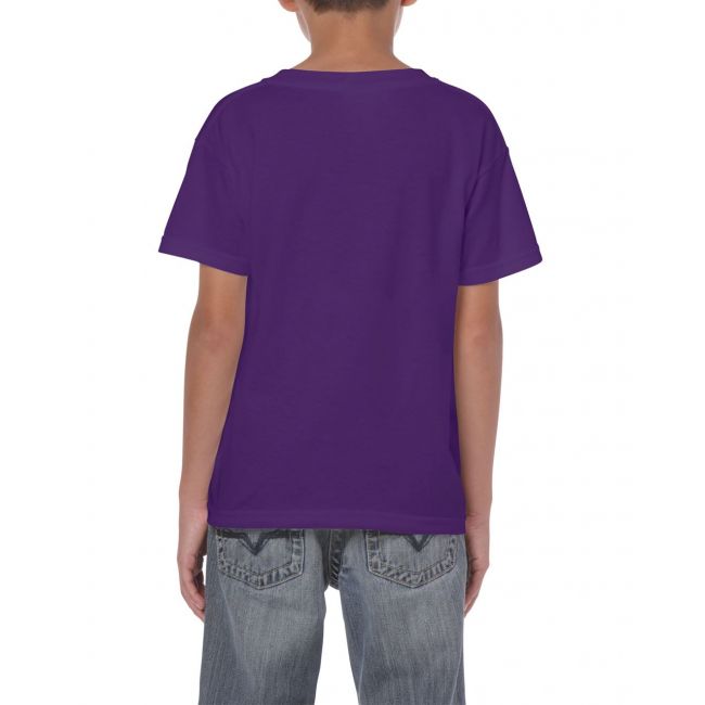 Heavy cotton™ youth t-shirt culoare purple marimea xs