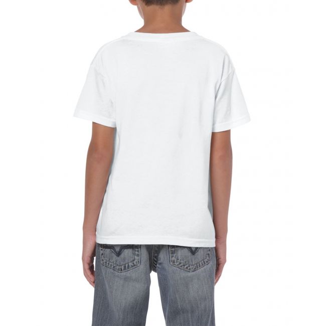 Heavy cotton™ youth t-shirt culoare white marimea l