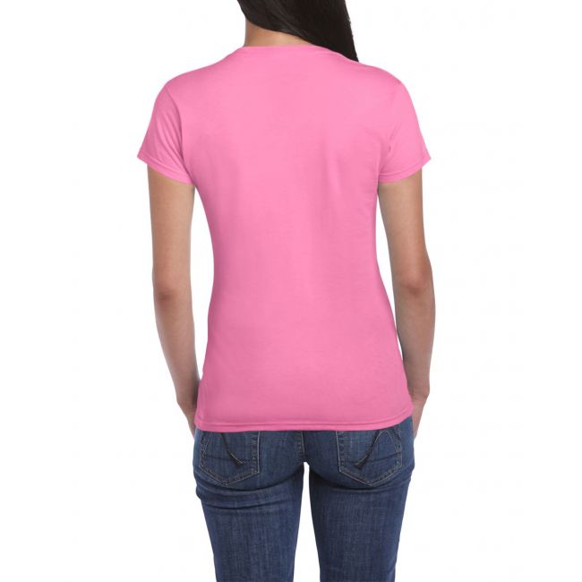 Softstyle® ladies' t-shirt culoare azalea marimea l