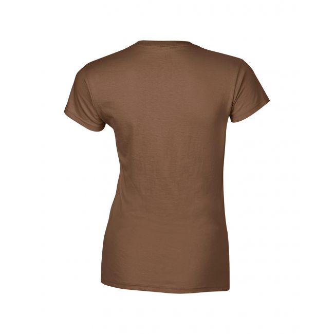 Softstyle® ladies' t-shirt culoare chestnut marimea s