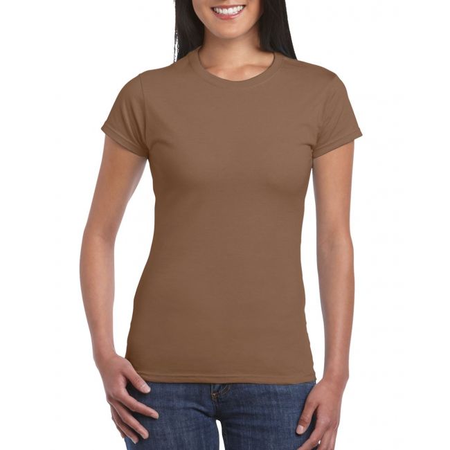 Softstyle® ladies' t-shirt culoare chestnut marimea s