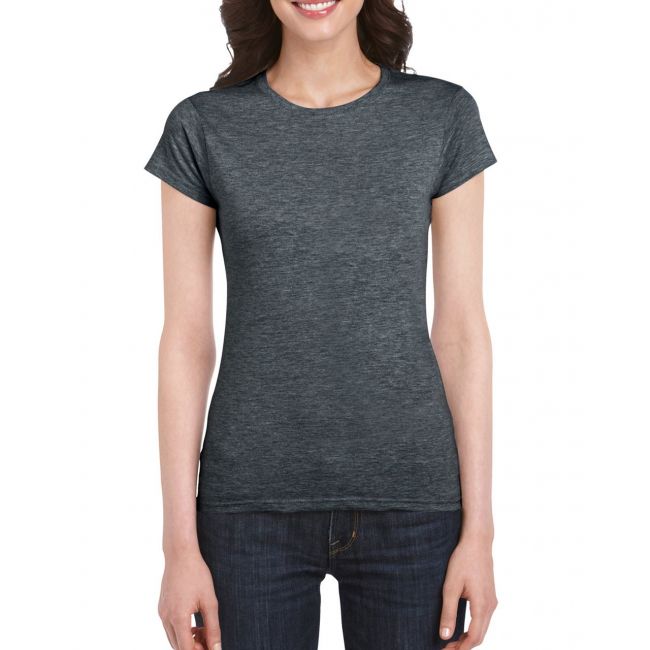 Softstyle® ladies' t-shirt culoare dark heather marimea m