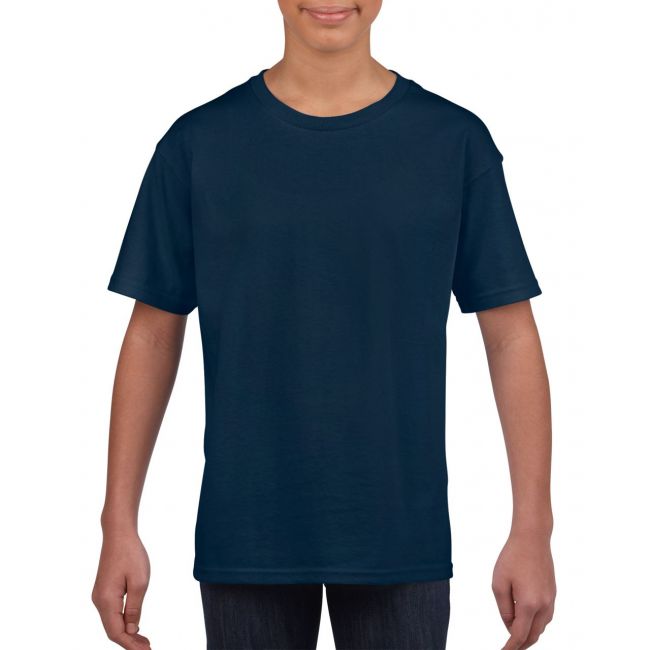 Softstyle® youth t-shirt culoare navy marimea m