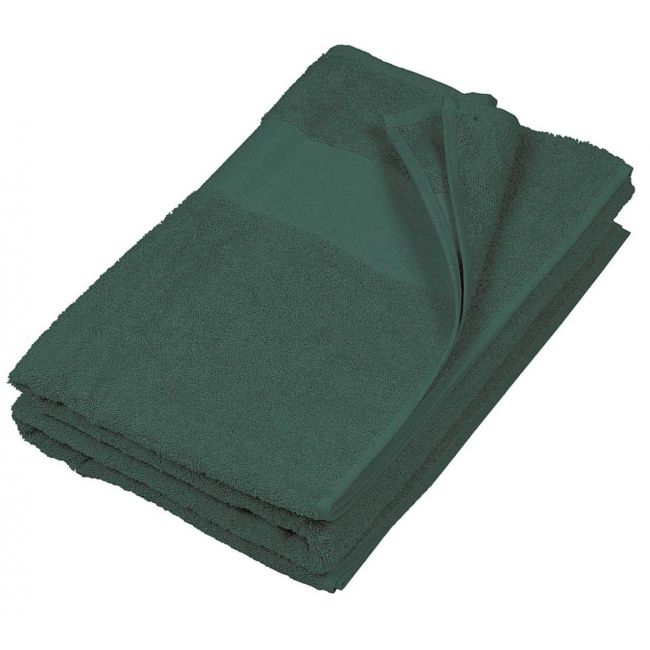 Beach towel culoare forest green marimea 100x150