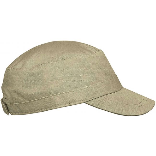 Cuba - 3 panel cap culoare beige marimea u