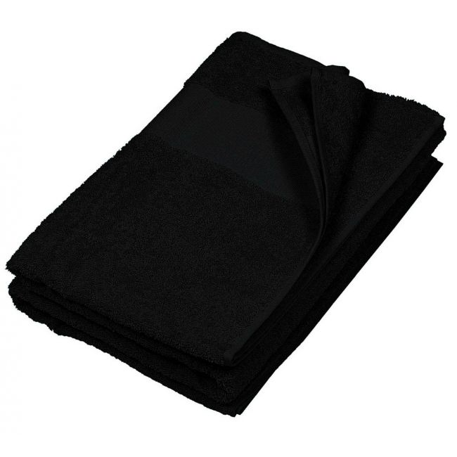 Hand towel culoare black marimea 50x100