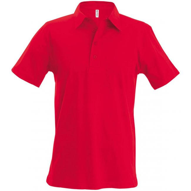 Men's jersey polo shirt culoare red marimea m