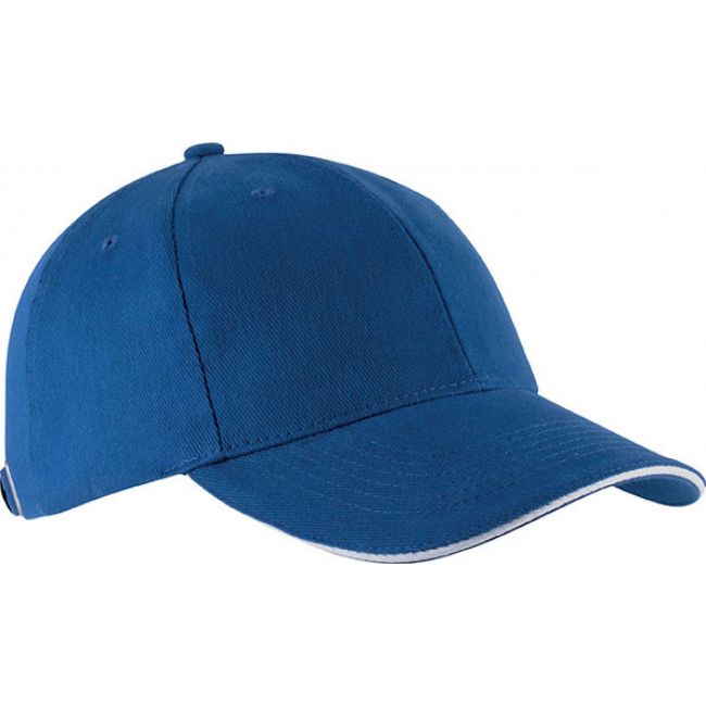 Orlando - oekotex certified 6 panel cap culoare royal blue/white marimea u