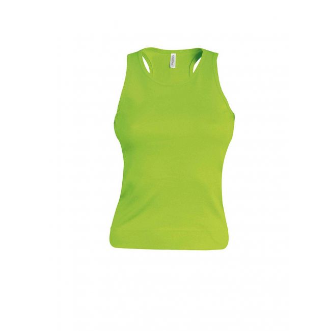 Angelina - ladies' vest culoare lime marimea l