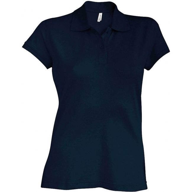 Brooke - ladies' short-sleeved polo shirt culoare navy marimea 2xl