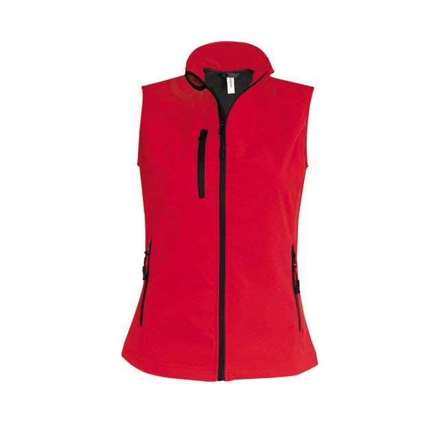 Ladies' softshell bodywarmer culoare red marimea 2xl