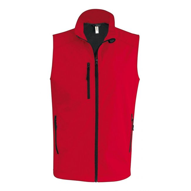 Men's softshell bodywarmer culoare red marimea xl