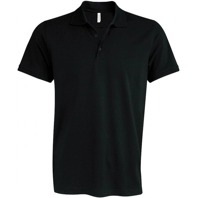 Mike - men's short-sleeved polo shirt culoare black marimea 2xl