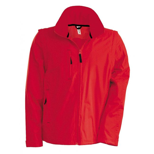 Score - detachable-sleeved blouson jacket culoare red/black marimea 2xl