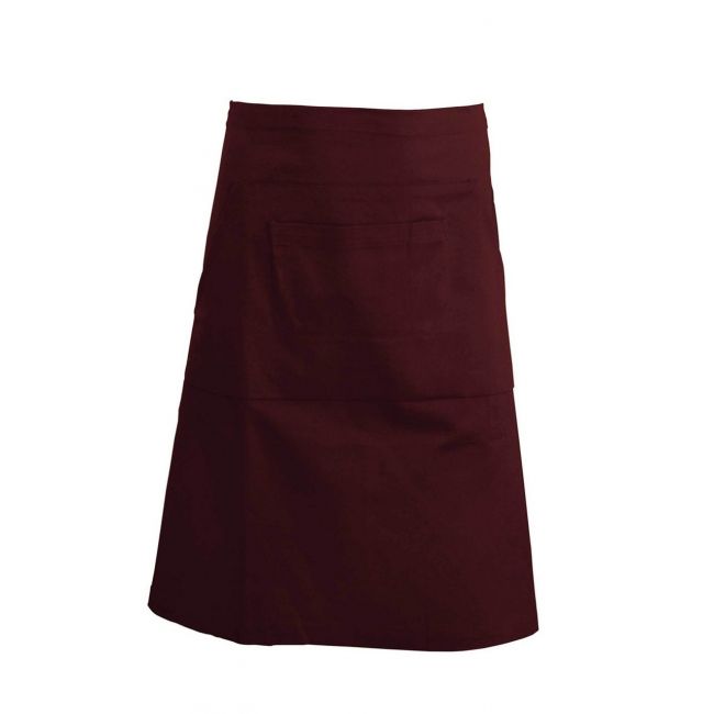 Cotton long apron culoare wine marimea u