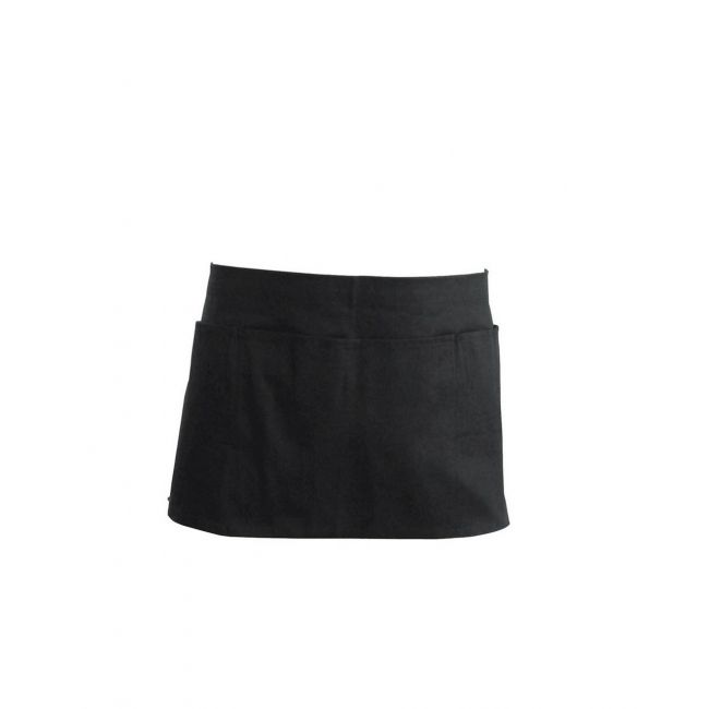 Cotton short apron culoare black marimea u