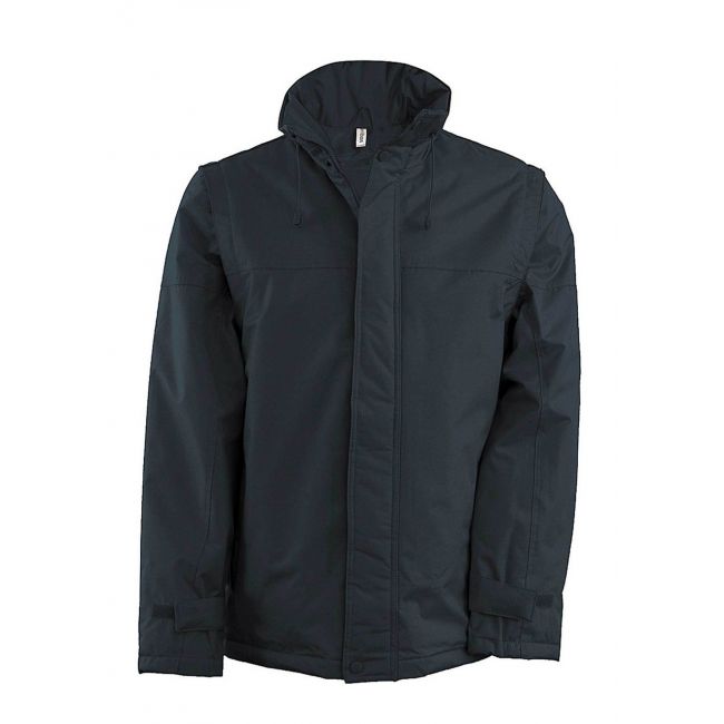 Factory - detachable sleeved blouson jacket culoare dark grey marimea 2xl