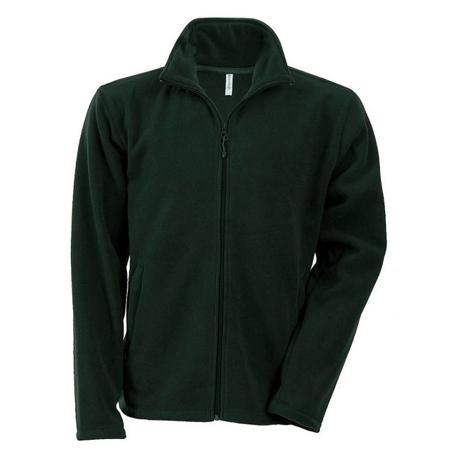 Falco - full zip microfleece jacket culoare forest green marimea 3xl