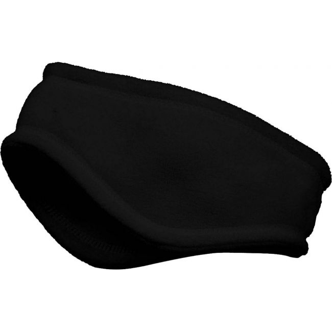 Fleece headband culoare black marimea 55