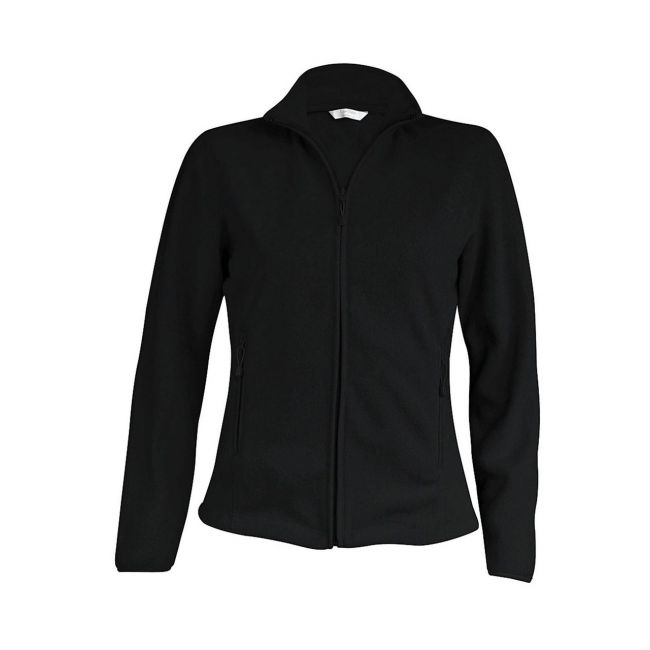 Maureen - ladies' full zip microfleece jacket culoare black marimea 2xl