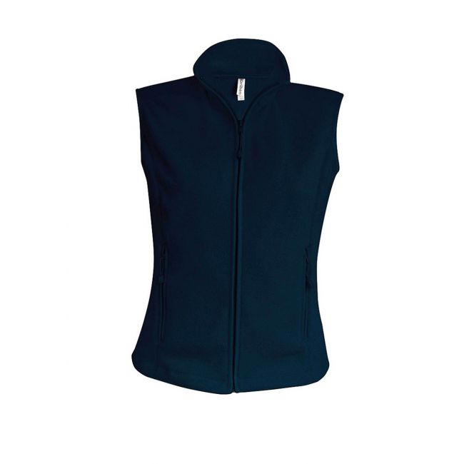 Melodie - ladies' micro fleece gilet culoare navy marimea 2xl