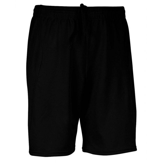 Kids' sports shorts culoare black marimea 8/10