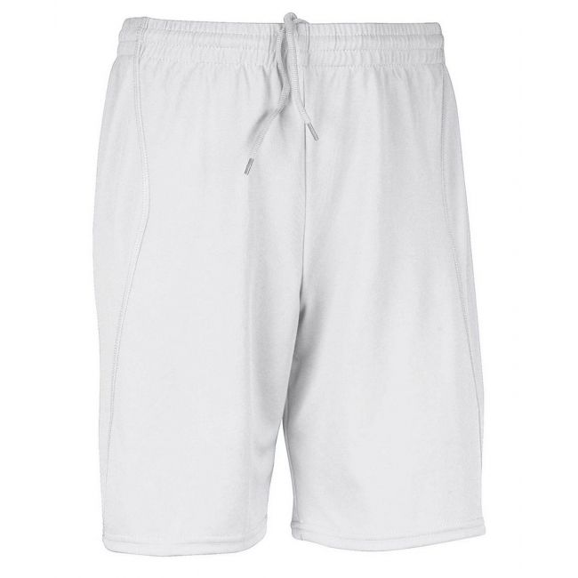 Kids' sports shorts culoare white marimea 6/8