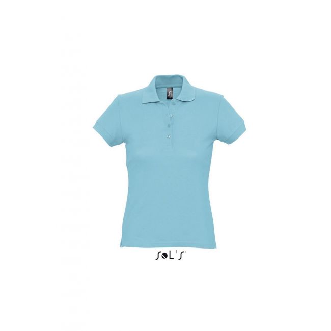 Sol's passion - women's polo shirt culoare atoll blue marimea s