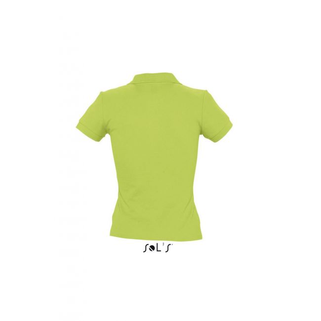 Sol's people - women's polo shirt culoare apple green marimea m