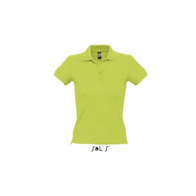 Sol's people - women's polo shirt culoare apple green marimea xl