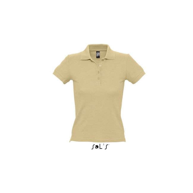 Sol's people - women's polo shirt culoare sand marimea s