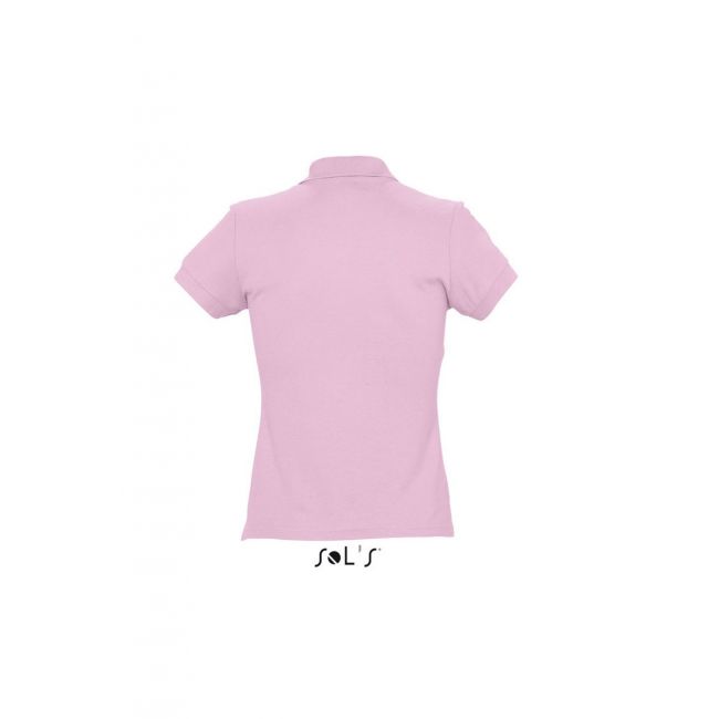 Sol's passion - women's polo shirt culoare pink marimea s